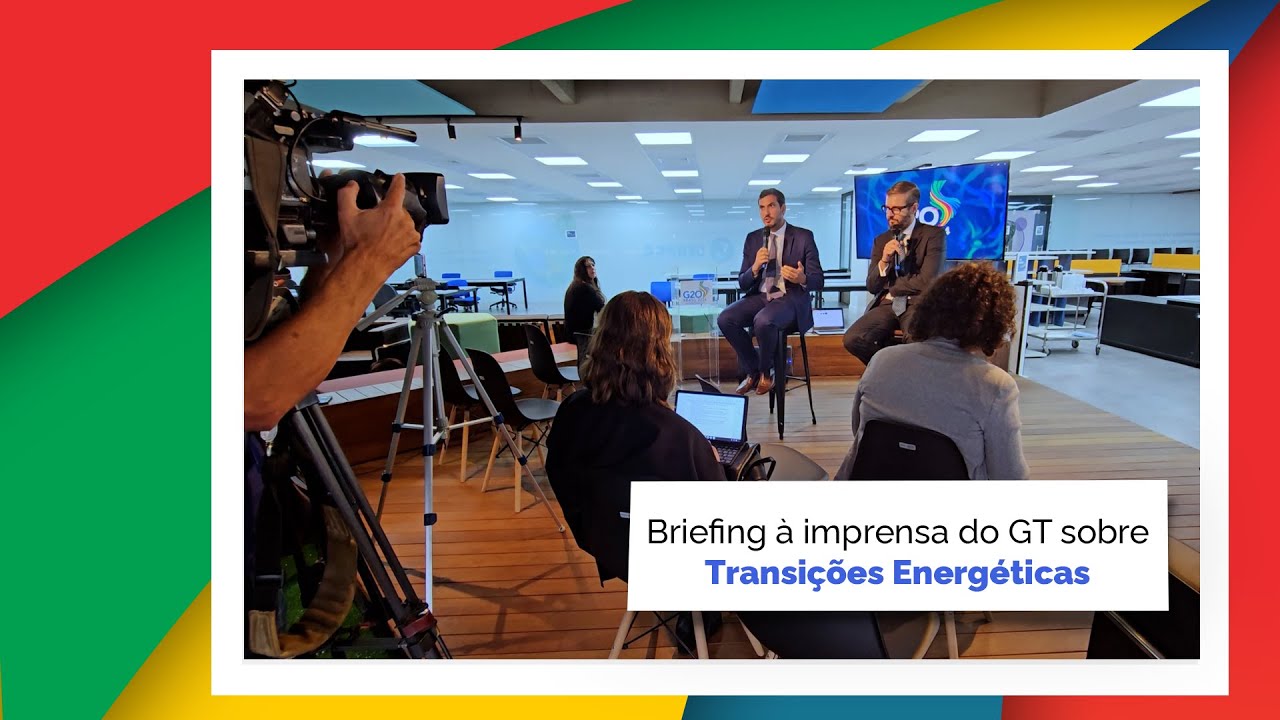 Briefing à imprensa do Grupo de Trabalho de Transições Energéticas