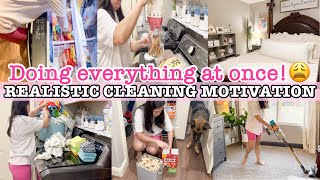 NEW ✨ REALISTIC CLEANING MOTIVATION 2025 | SELLE DESHIRO GET IT ALL DONE | HOUSE CLEANING + LAUNDRY