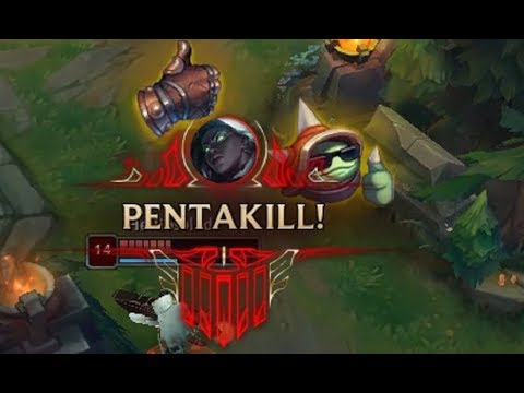SENNA MID PENTAKILL | EUW Challenger