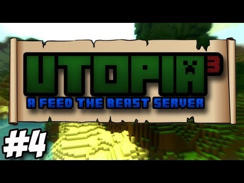 Feed the Beast Ultimate: Utopia³ - Fermenter, Biogas Engine and Xycraft Liquid Detector #4