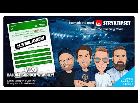 Stryktipset v.20 - Bacon-ligor & Wembley!