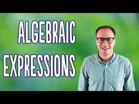 Algebraic Expressions (Basics)