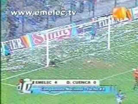 Emelec 4 - Deportivo Cuenca 0 (3er gol)
