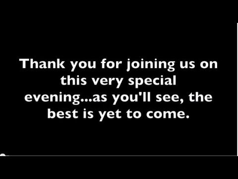 2014 Premier Night Presentation - The compilation video from our event.