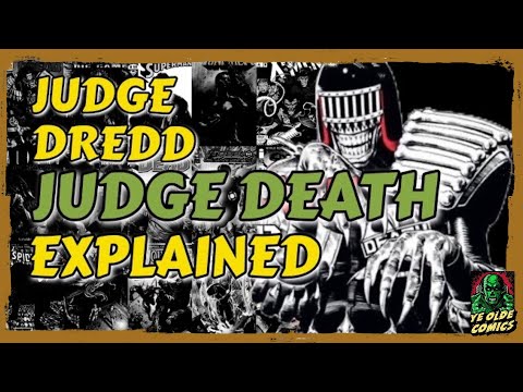 Judge Death - Judge Death Explained: Judge Deaths First Appearance - Judge Dredd Explained