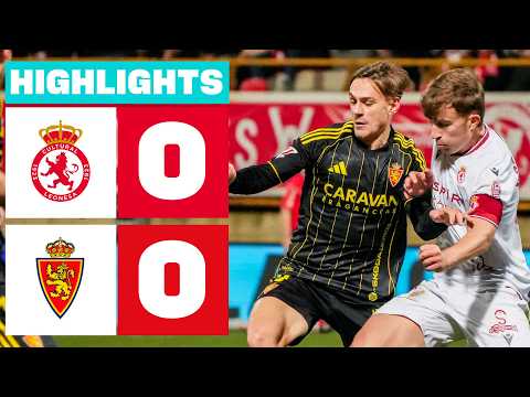 CULTURAL Y DEPORTIVA LEONESA 0 - 0 REAL ZARAGOZA | RESUMEN LALIGA HYPERMOTION