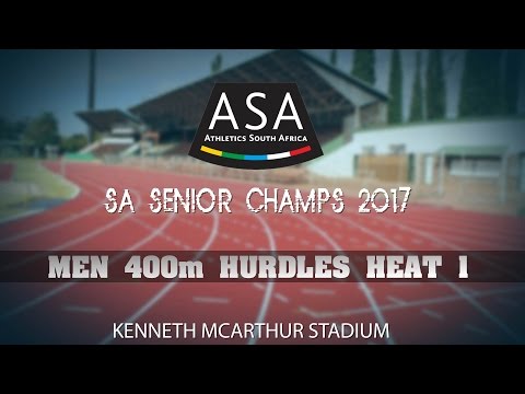 Men 400m Hurdles Heat 1