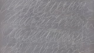 Discursive Cursive: On Twombly’s Pivotal Blackboard Series