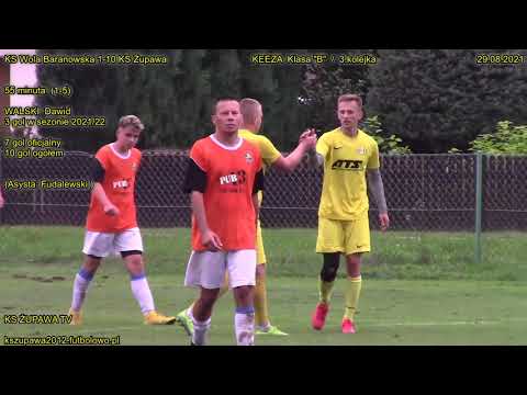KS Wola Baranowska 1-10 KS Żupawa (1-5 Walski Dawid) 29.08.2021