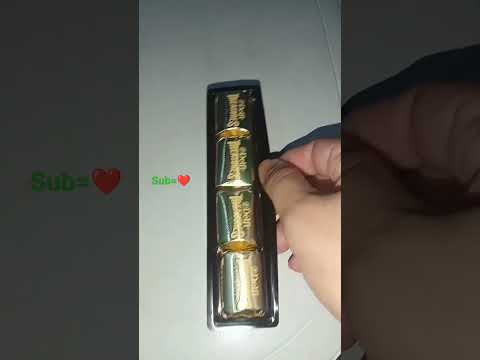 ASMR Delfi Treasures Golden Almond 🤤 #asmr #trending #viral #satisfying #chocolate #shorts