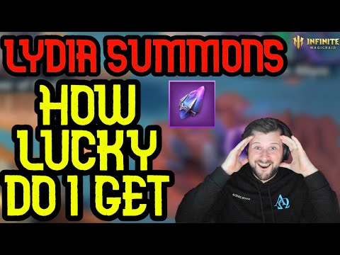 Lydia Summons! I Got Lucky! But Very Unlucky Too?! Got Trolled? - Infinite Magicraid
