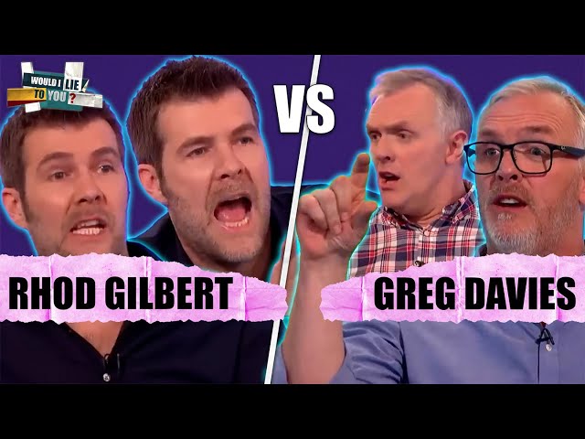 Greg Davies & Rhod Gilbert go HEAD-TO-HEAD | Would I Lie To You? SDDEFAULT Thumbnail