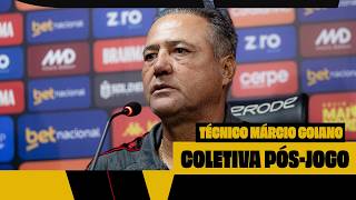 COLETIVA TÉCNICO MARCIO GOIANO (AMÉRICA MG 0x0 SPORT)