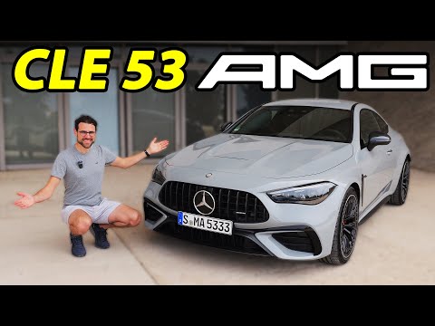 Mercedes CLE 53 AMG Coupé driving REVIEW - 6-cylinder prescribed ????