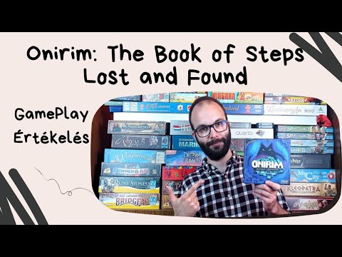 Onirim: The Book of Steps Lost and Found kiegészítő és végigjátszás