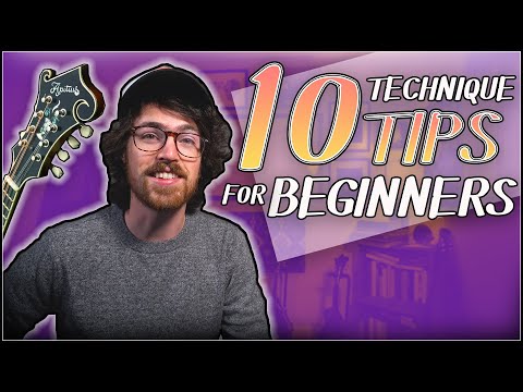 10 Technique Tips for Beginners /// Mandolin Lesson