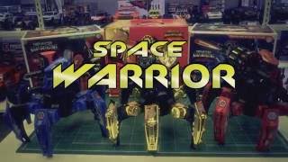 Keye Toys Паук Space Warrior ракеты, диски, лазер синий (KY-9003-1B) - відео 1