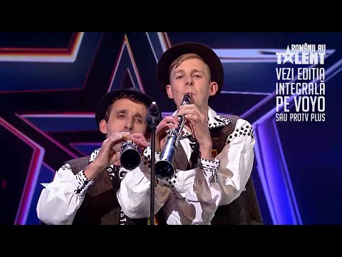 Ciprian și Teodor Vârciu, un moment superb de folclor