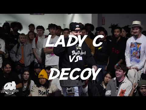 LADY C  vs DECOY | POPPING TOP 16 | FREESTYLE SESSION 25 | #SXSTV