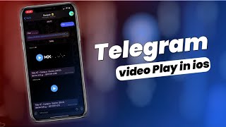 How to Play Telegram Video in Iphone / ios 2022