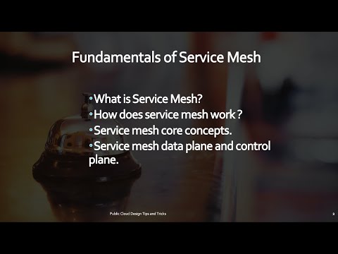 Fundamentals of Service Mesh​ | Service mesh core concepts | How does service mesh works