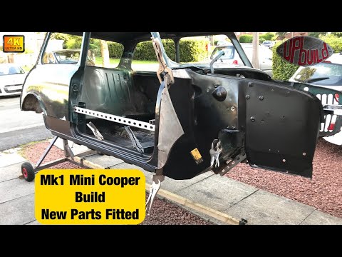 Classic Mini Mk1 Conversion - Mk1 panels being fitted - Part 4
