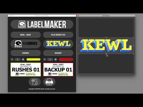 LABEL MAKER | Film Drives  