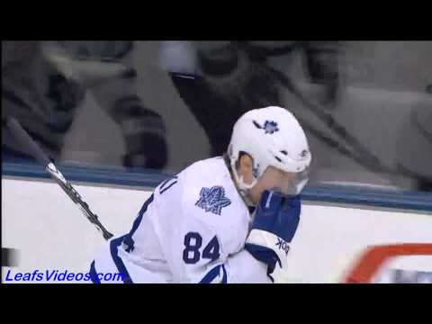 Ducks @ Maple Leafs - Mikhail Grabovski Scores - 110120