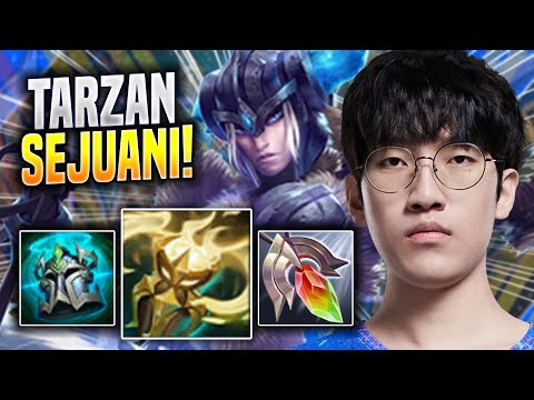 TARZAN TRIES NEW SEJUANI BUILD! - LNG Tarzan Plays Sejuani JUNGLE vs Graves! | Season 2023