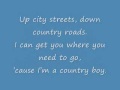 "Country Boy" by Alan Jackson LYRICS. 
