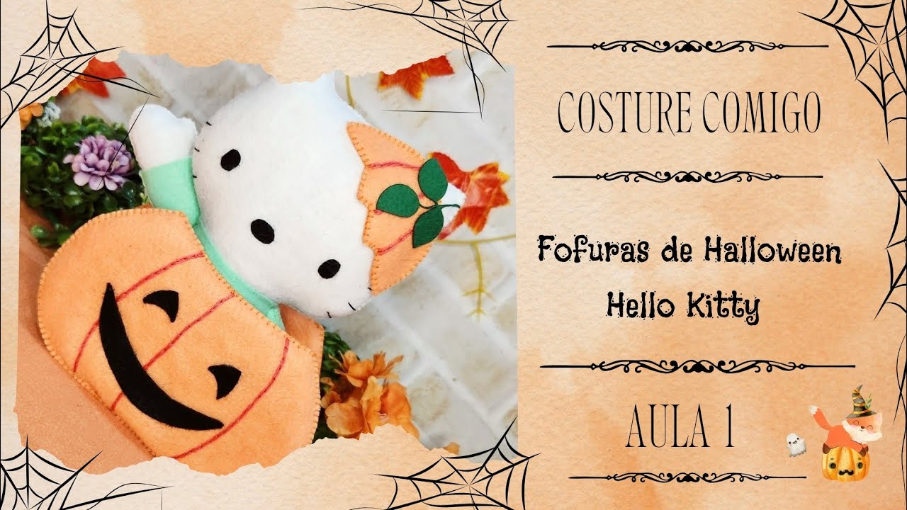 DIY - Hello Kitty Halloween - Aula 1