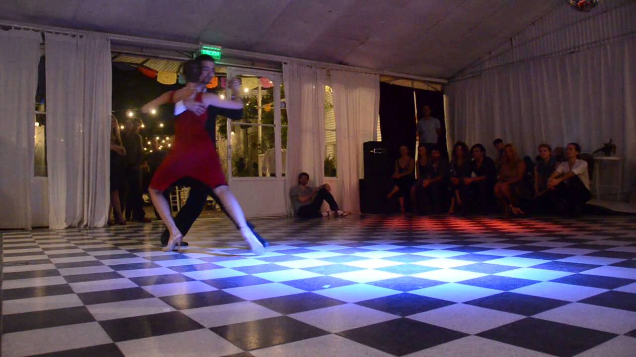 Rodrigo Palacios y Agustina Berenstein en La Bicicleta Milonga! 1