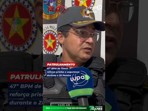 47º BPM de Timon reforça prisões e segurança durante o Zé Pereira: