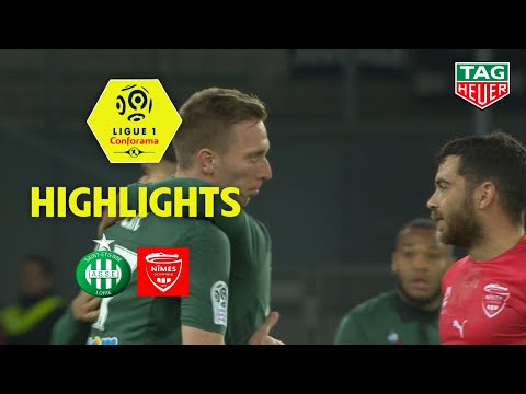 AS Saint-Etienne - Nîmes Olympique ( 2-1 ) - Highlights - (ASSE - NIMES) / 2018-19