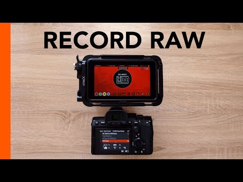 Sony A7S III, FX3, FX30 + Atomos Ninja V - How to Record ProRes RAW