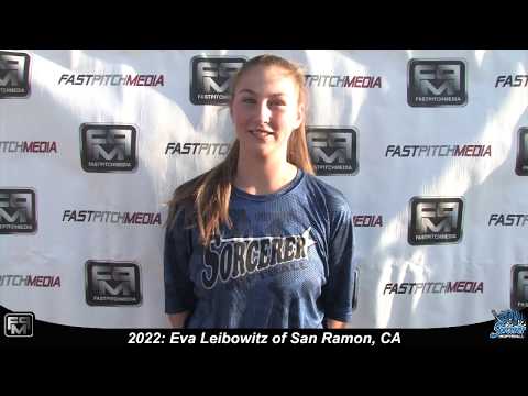 2022 Eva Leibowitz Pitcher & First Base Softball Skills Video - Sorcerer Kiko/Stone