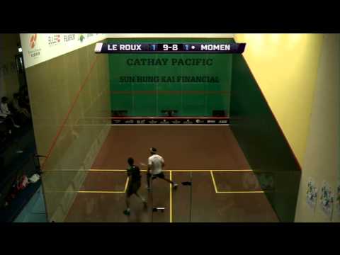Squash: Quick Hit! EP.106 : Le Roux v Momen
