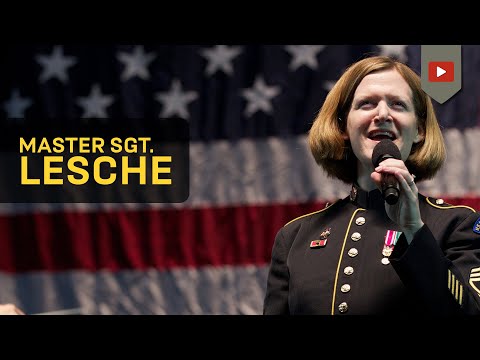 The Star Spangled Banner - Master Sergeant Laura Lesche