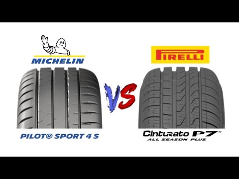 [Tire Comparison] Michelin's Pilot Sport 4S vs Pirelli's Cinturato P7