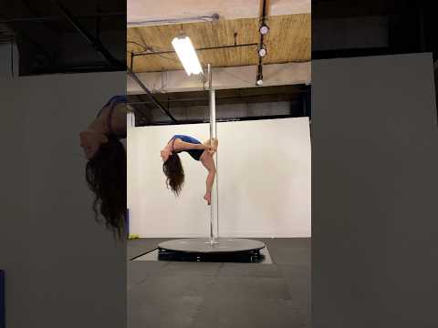 No Inversions Spinning Pole Dance Combo// High Beginner Pole Combo / #poledance #poletutorial