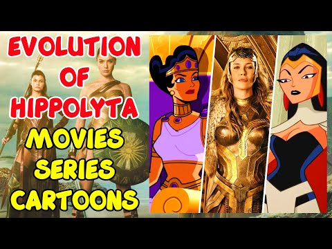 EVOLUTION of QUEEN HIPPOLYTA In Movies, Series, and Cartoons (1974-2022)