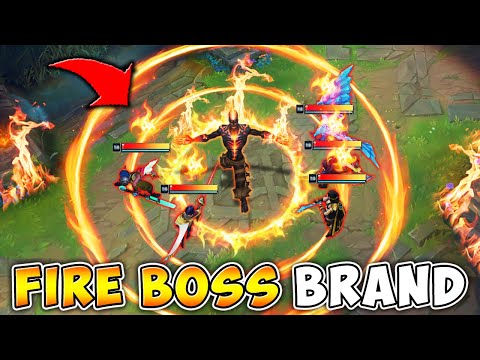 WE TURNED BRAND INTO THE ULTIMATE FIRE BOSS (BURN EVERYONE IN SECONDS)