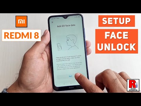 How To Setup and Use Face Unlock on Xiaomi Redmi 8