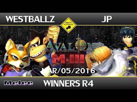 Avalon M-III - Tempo | Westballz (Donkey Kong) Vs JP (Sheik) - SSBM Singles Winners R4