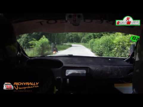 CAMERA CAR LOVISETTO   GALLINARO 2° RALLYDAY CITTA' DI MANIAGO 2016 P S 4 POFFABRO