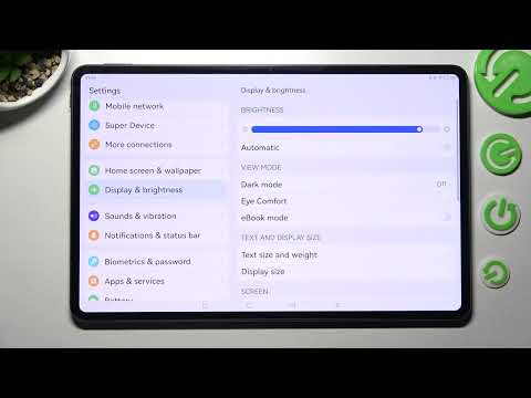 How to Change Display Refresh Rate in HUAWEI MatePad Pro 12.6 – Refresh Rate Management