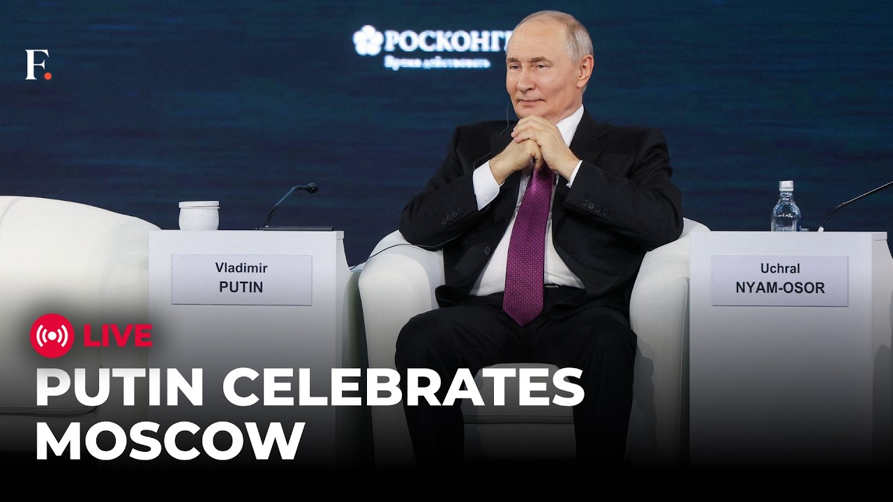 LIVE: Putin Marks Moscow City Day With Grand Celebrations | Russian President Attends Special Events