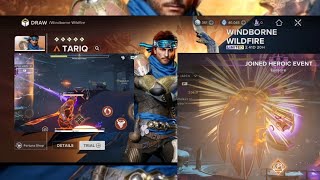 TARIQ - Destiny Rising Draw & Gameplay #destinyrising #shortvideo #tariq