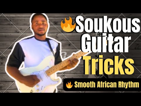 🎸🔥 Soukous guitar melody that moves the crowd| African styles (key of D)