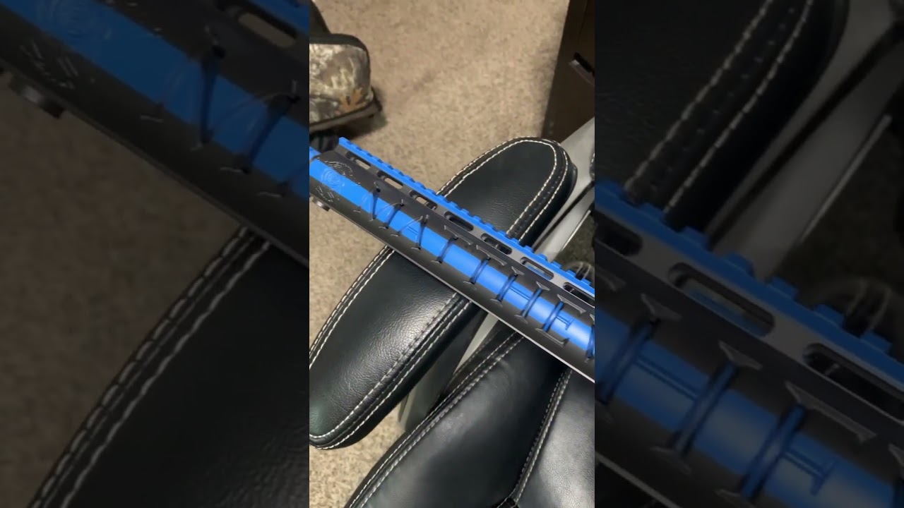 Thin Blue Line custom Cerakote AR-15
